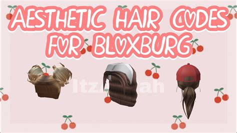 Active list of bloxburg codes february 2021. Aesthetic hair codes for Bloxburg (Part 4) - YouTube