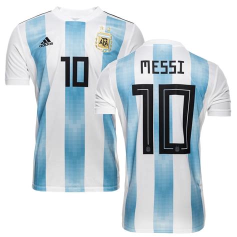 Argentina Home Shirt World Cup 2018 Messi 10