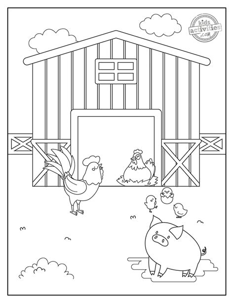 Enjoyable And Free Farm Animal Coloring Pages My Blog