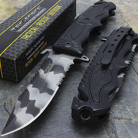 775 Tac Force Military Urban Camo Pocket Knife Tf 711uc