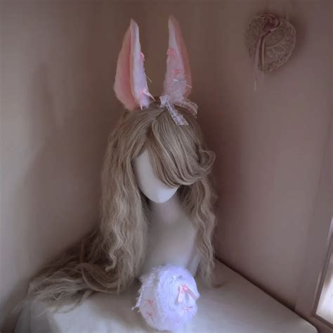 Mismatch Bow Bunny Rabbit Ears Headband Etsy Australia Ear