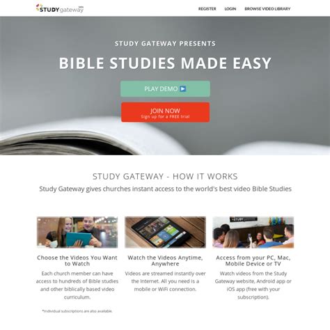 Study Gateway For All Things Bible