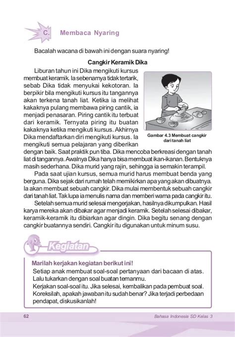 Contoh Soal Bahasa Indonesia Untuk Anak Sd Kelas 3 - Contoh Proposal