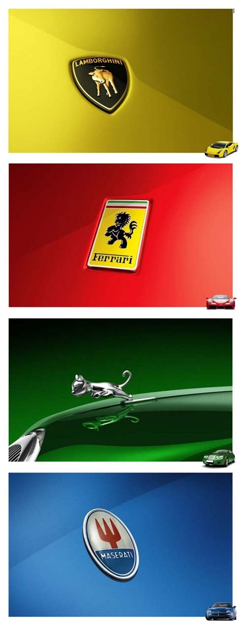 While the gold color in the. Baby Luxury Car Logos | Luxury car logos, Car logos, Car ...
