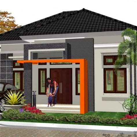7 hal yang harus diperhatikan saat merancang denah rumah. Desain Rumah Minimalis Type 36 1 Lantai Tampak Depan ...