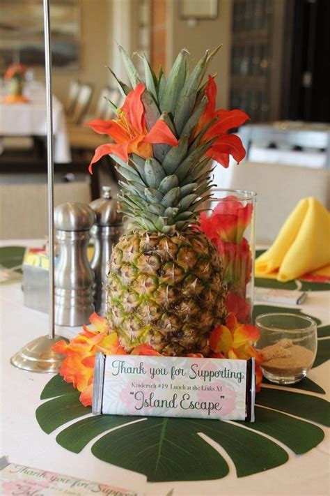 This Is My Version Of The Pineapple Centerpiece Pineapple Centerpiece Holiday Party