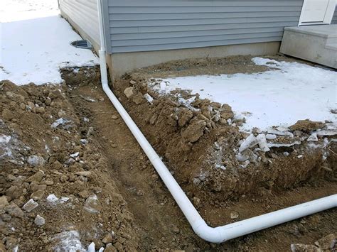 Gutter Drainage Fischer Brothers Excavating Foundations Septic