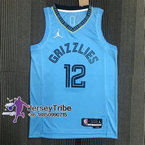 2021 22 New Original Nba Basketball Mens Jersey Memphis Grizzlies 12