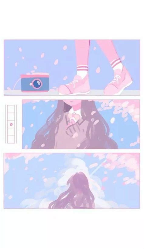Pastel Pink Aesthetic Anime Wallpapers Bigbeamng