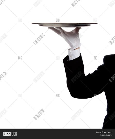 Butlers Gloved Hand Image And Photo Free Trial Bigstock