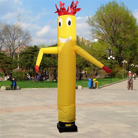 Tfcfl 10ft 3m Inflatable Advertising Air Puppet Tube Man Dancing Sky