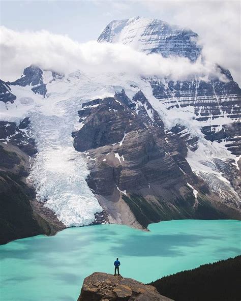 Prime Conditions At Mount Robson The Tallest Peak In The Canadian