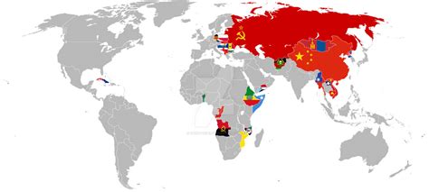 Communist World 2000 Map By Saint Tepes On Deviantart