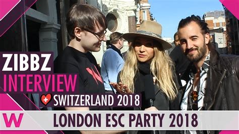 Eurovision 2021, ülkemizde eurovision song contest resmi youtube hesabı üzerinden canlı yayında takip edilecek. Zibbz (Switzerland 2018) Interview | London Eurovision ...