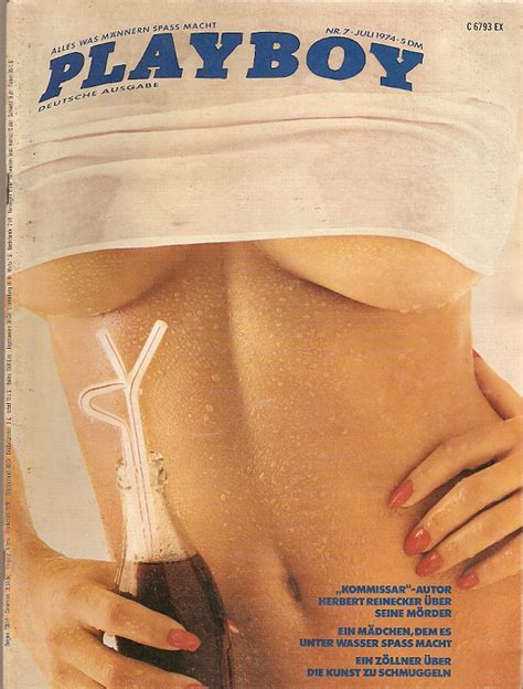 Akt Erotika Časopis Playboy 1974 07 Juli Něm verze