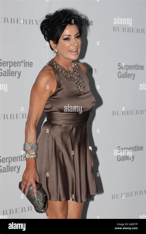 nancy dell olio arrives at the serpentine gallery in hyde park london for the 2011 summer party