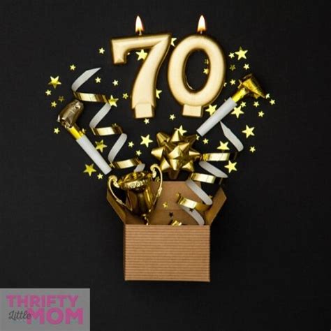 A 70th birthday is a huge milestone. Fun 70th Birthday Ideas For Mom » Thrifty Little Mom