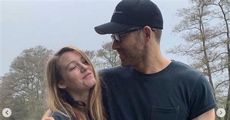 Ryan Reynolds Trolls Pregnant Wife Blake Lively By Sharing Unflattering