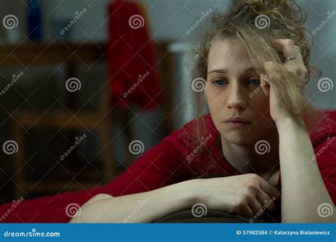 despair woman talking with therapist royalty free stock image 49321918