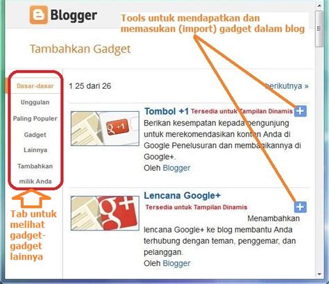 Gadgetwidget Dan Tools Blog Yang Wajib Dikenali Blogger Untuk Menata