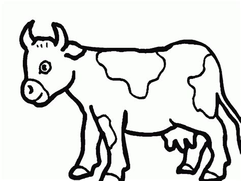 Résultat de recherche d'images pour "coloriage à imprimer"  Cow