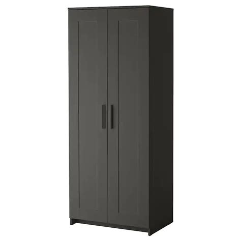 Lire attentivement et suivre soigneusement chacune des étapes de ces instructions. BRIMNES Wardrobe with 2 doors, gray, 30 3/4x74 3/4" - IKEA ...