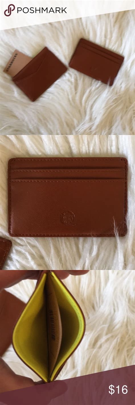 Unlike many rewards cards, the starbucks credit card has a lot of restrictions. Starbucks Credit Card Holders | Starbucks accessories, Credit card holder, Real leather