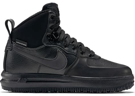 Nike Lunar Force 1 Sneakerboot Black Gs 706803 002