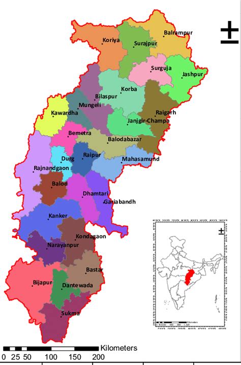 During the swachchhtapakhwada, on the 10th february 2021 the officials of nic chhattisgarh state centre and. The location of the Chhattisgarh State and its 27 ...
