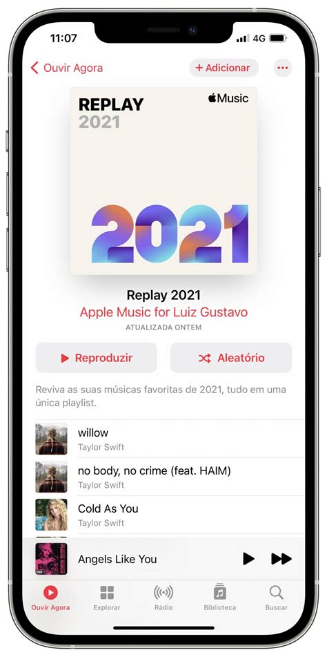 Apple Music Disponibiliza Playlist Replay 2021 Macmagazine