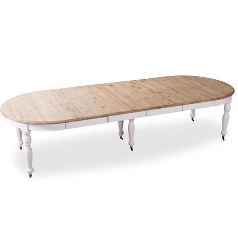 Découvrez les tables de repas en bois massif en vente chez meuble house, spécialiste du meuble. Table ronde extensible en bois massif LAVANDOU Blanc