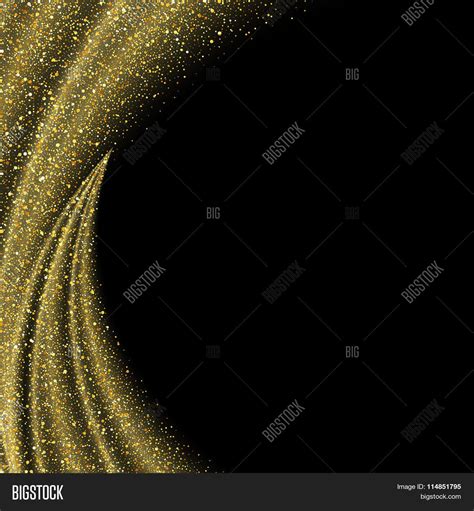 Wanderer Black And Gold Vector Background Hd