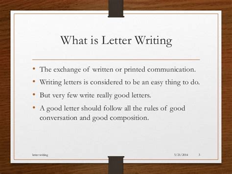 Our guide tells you what different formats are available. Letter writing
