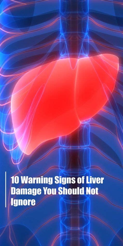 10 Warning Signs of Liver Damage You Should Not Ignore | Skin problem ...