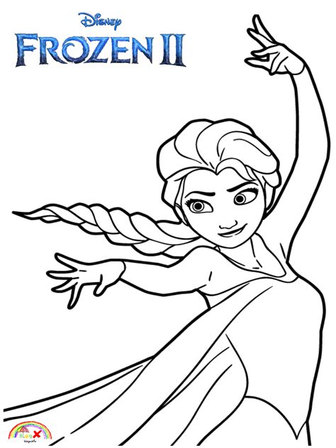 Cartoon frozen 2 continues the adventure of your favorite characters from the famous animated fairy tale disney's frozen. Frozen Queen Elsa printable coloring page. - Blogx.info ...