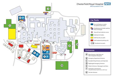 Hospital Corridor Plans Produced By Location Maps Ltd