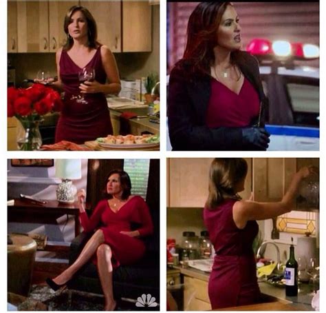 Olivia In Red Dresses Law And Order Special Victims Unit Law And