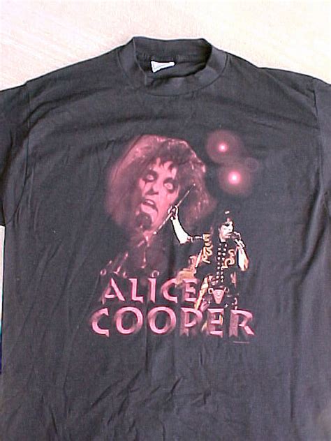 There are 210 alice cooper hat for sale on etsy, and they cost $27.85 on average. WiA: Collectibles: T-Shirts
