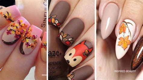 41 Cute Autumnfall Nail Designs To Try Inspired Beauty