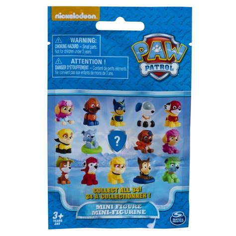Paw Patrol Mini Figure Blind Bag Of Collectible Paw Patrol Characters