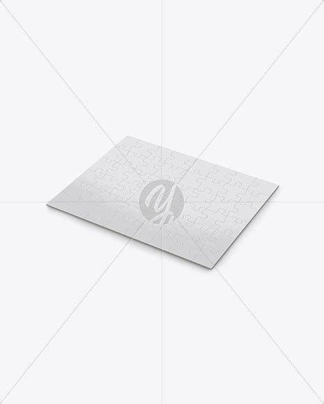 Download Jigsaw Puzzle Mockup - Half Side View in Object Mockups on ...