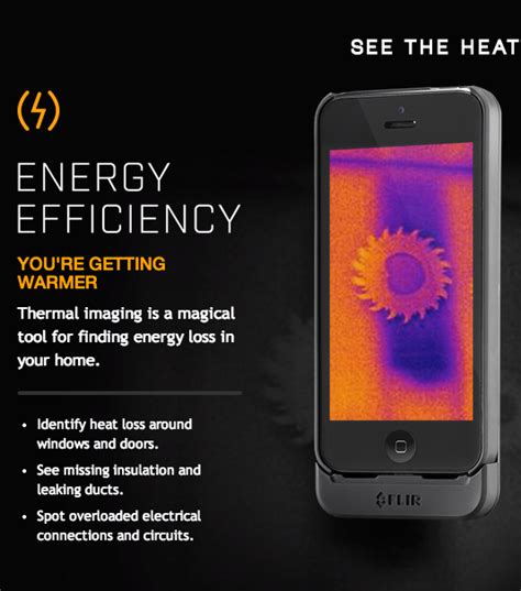 It will help you visualize thermal energy. Turning a Smartphone Into a Thermal Imaging Device ...