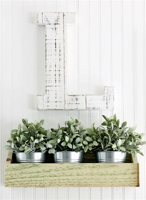 How To Make Wooden Farmhouse Wall Decor Bins For 2 In 15