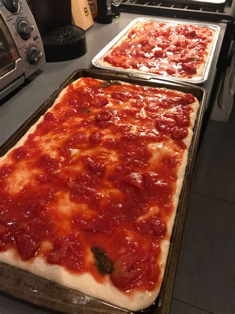 Authentic Italian Pizza In Teglia Recipe Authentic Italian Pizza