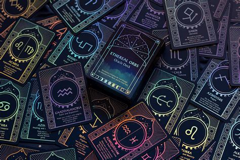This 78 piece board game includes full engish rules. Ethereal Orbs Deck - Stunning holographic foil cards : tarot
