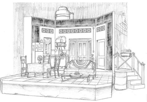 Sketches By Harlan D Penn Scenic Designer At Scenic