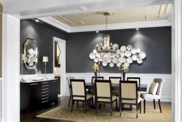 55 Black and White Dining Room Decor Ideas (Photos)
