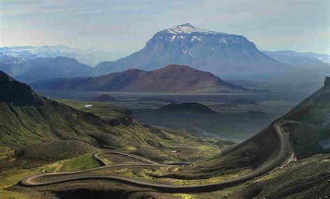 화산에서 빙하에 아이슬란드에서 가장 높은 산