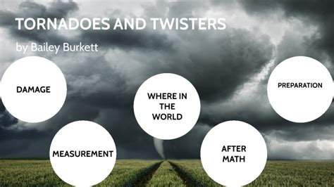 Tornadoes And Twisters By Bailey Burkett