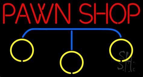 Pawn Shop Logo Led Neon Sign Pawn Shop Neon Signs Everything Neon